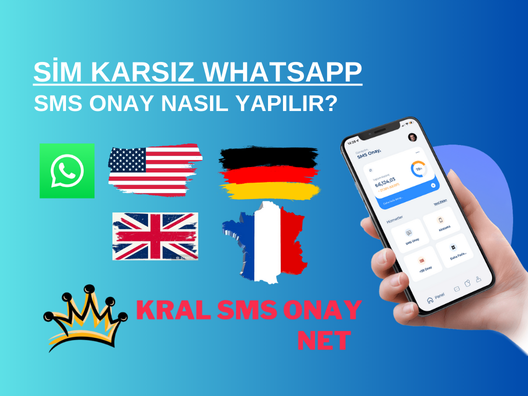 Sim Kartsız Whatsapp SMS Onay Nasıl Yapılır?
